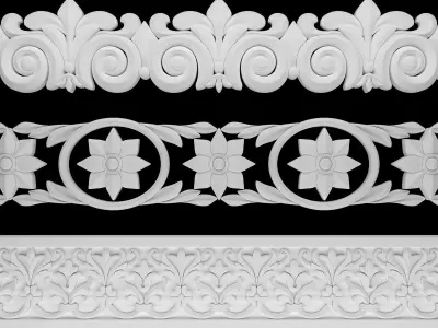 Path Ornament Pack 20 3D model