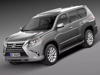 Lexus GX 460 2014 3D model