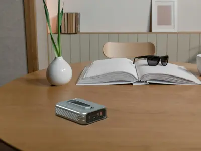 Portable Jump Starter Low-poly 3D model