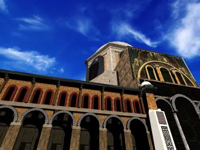 Umayyad Damascus Mosque 3D model