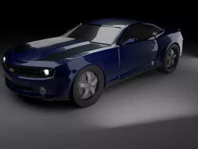 2022 Chevrolet Camaro 3D model 3D print model