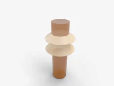 Nordal Vase Rilla 3D model