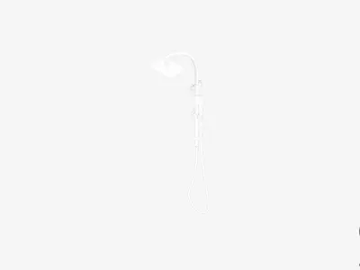 Shower - Twin - Luxury - Rapid Low-poly 3D model