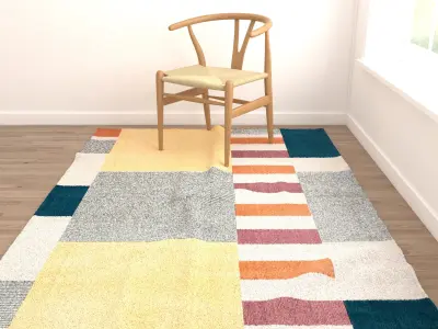 Rugs No 580 Low-poly 3D model
