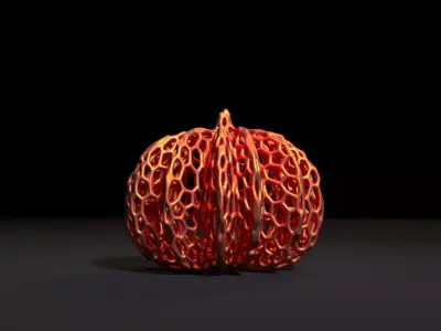 Pumpkin halloween 3D print model purchase