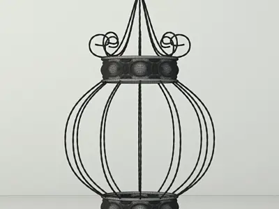 Lantern and tealight holders by ZARA HOME 3D model