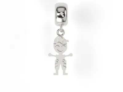 Boy Charm 3D print model