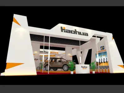 Exhibition - Area - 12X19-3DMAX2012-02 3D model
