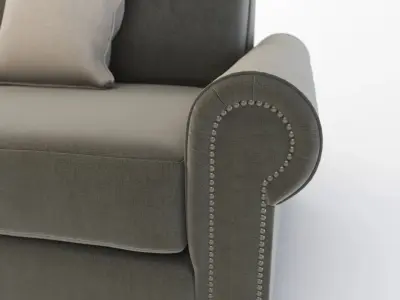 Darby Home Co Lebanon Modular Sectional Sofa Two Seater 3D model