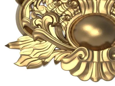  decorative pattern ready for 3D printing 3D model