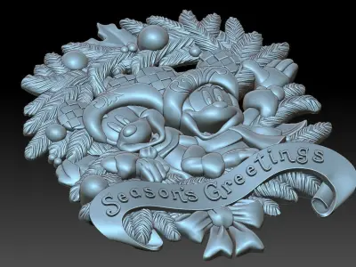 Season greetings  3D print model