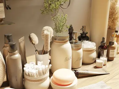 Collaction Bathroom Accessories 3D model