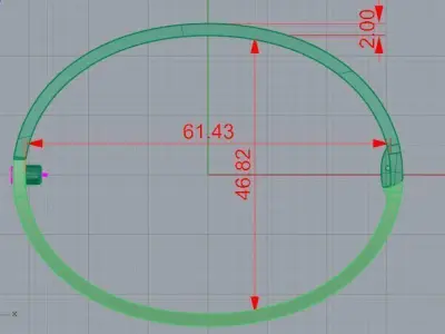 love bracelet 3D print model