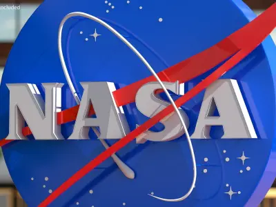 Kennedy Space Center NASA Insignia 3D model