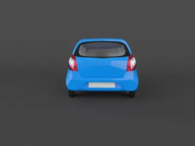 Suzuki Maruti Alto 800 2014 3D model Low-poly 3D model