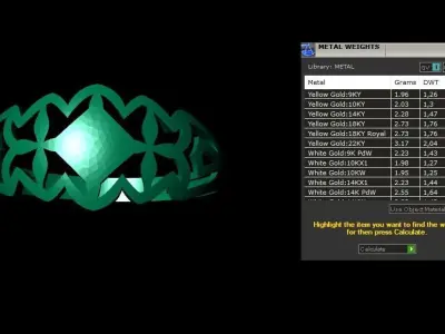 Woman Rings 3D 3D print model