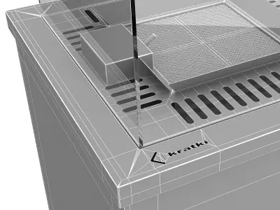 Gas heater PATIO MINI 3D model