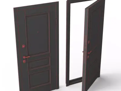 Kaizen Door 3D model