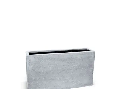 Coro Willough Stone Planter Box Free 3D model