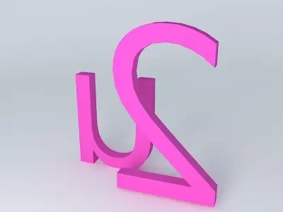 2u decorative object ornament 2u Free 3D model