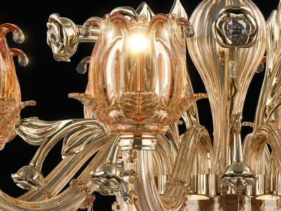 MD 3255-10 Osgona Chandelier 3D model