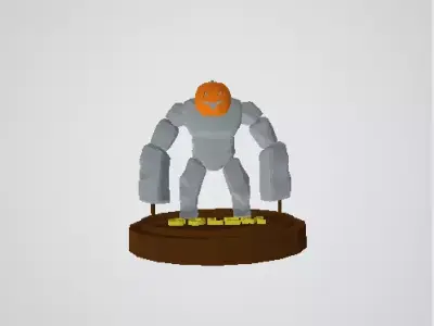 Golem Figure Free 3D print model