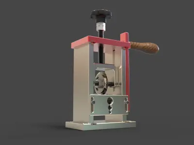 copper wire stripper 3D model