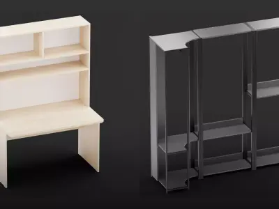 Shelf Model Collection 375 3D model