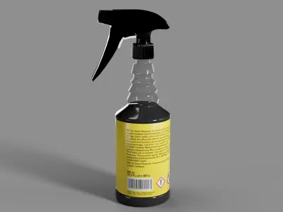 Bug Spray Remover 3D model