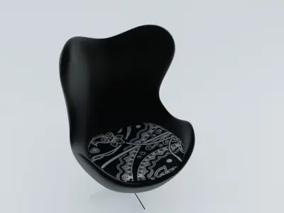 Egg Chair 3D model