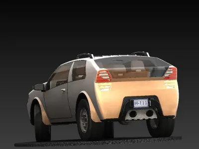 Sporty SUV 3D model
