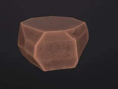 Stylized Modular Rocks Free low-poly 3D model