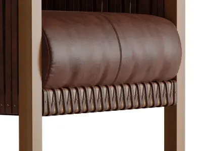 Moore Lounge Chair 3D model