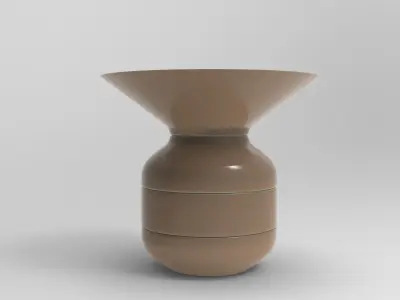 Dopp Vase Low-poly 3D model