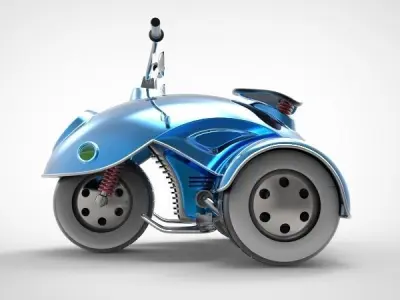 Motor Concept Car  3D model