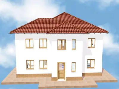 House 21 3D print model