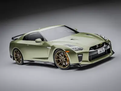 Nissan GTR R35 T-Spec 2022 3D model