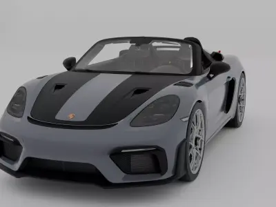 Porsche 718 Spyder RS 3D model