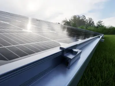 Twinmotion Solar Construction 3x8 Table 3D model