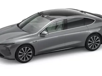 2025 NIO ET7 With Interior 3D model