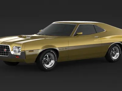 Ford Gran Torino Sport 3D model