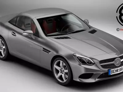 Mercedes SLC 2017 3D model