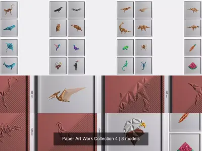 Paper Art Work Collection 4