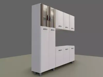 Kitchen Cabinet - Armario - Cozinha Low-poly 3D model