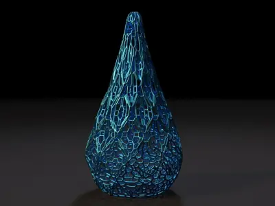 Christmas tree decor 3D print model purchase