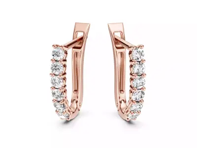 Earring Jewelry Lia Collection Earrings Models  3D Model Pack