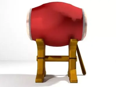 Musical Instrument Beduk 3D model