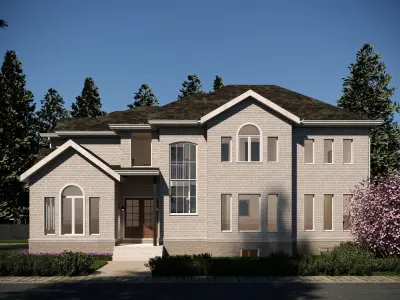 Residential-Building-vol-03-Plan 3D model