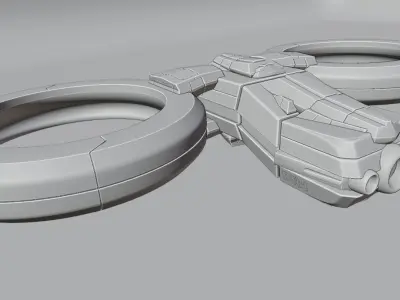 Drone Concept DR1 Free 3D model