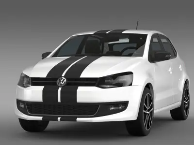 Volkswagen Polo Worthersee 3D model